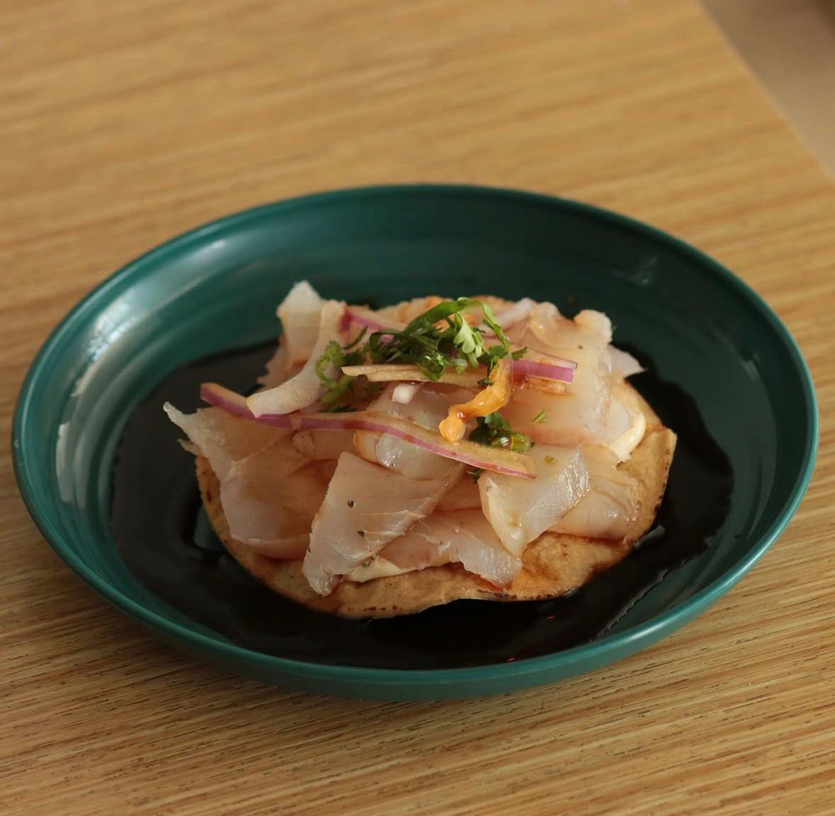 Tostada de Pescado Laminado
